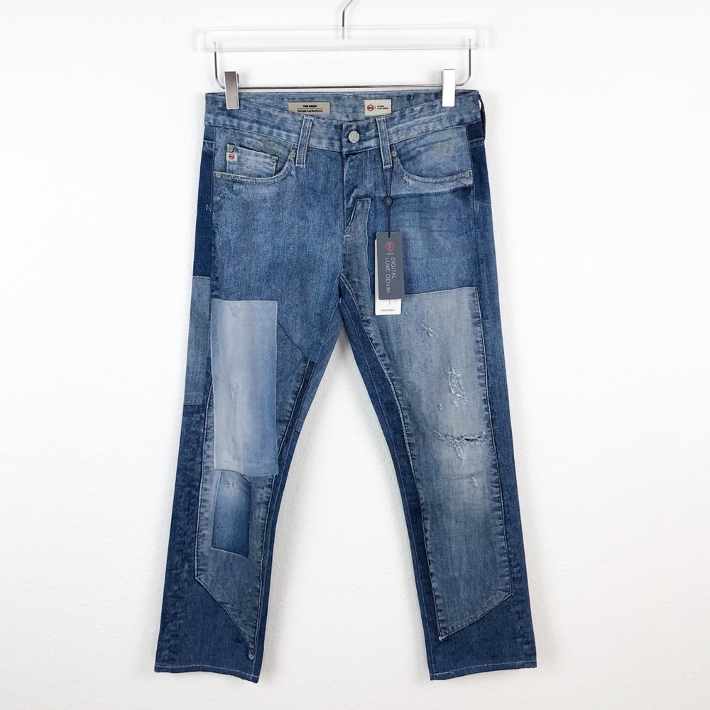 SOLDⓂ️ AG | Drew Digital Luxe Patchwork Jeans - Picture 2 of 8